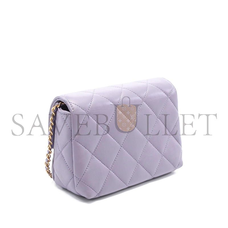 ch*el Di*m*nd flap shoulder bag (19*13*9cm)